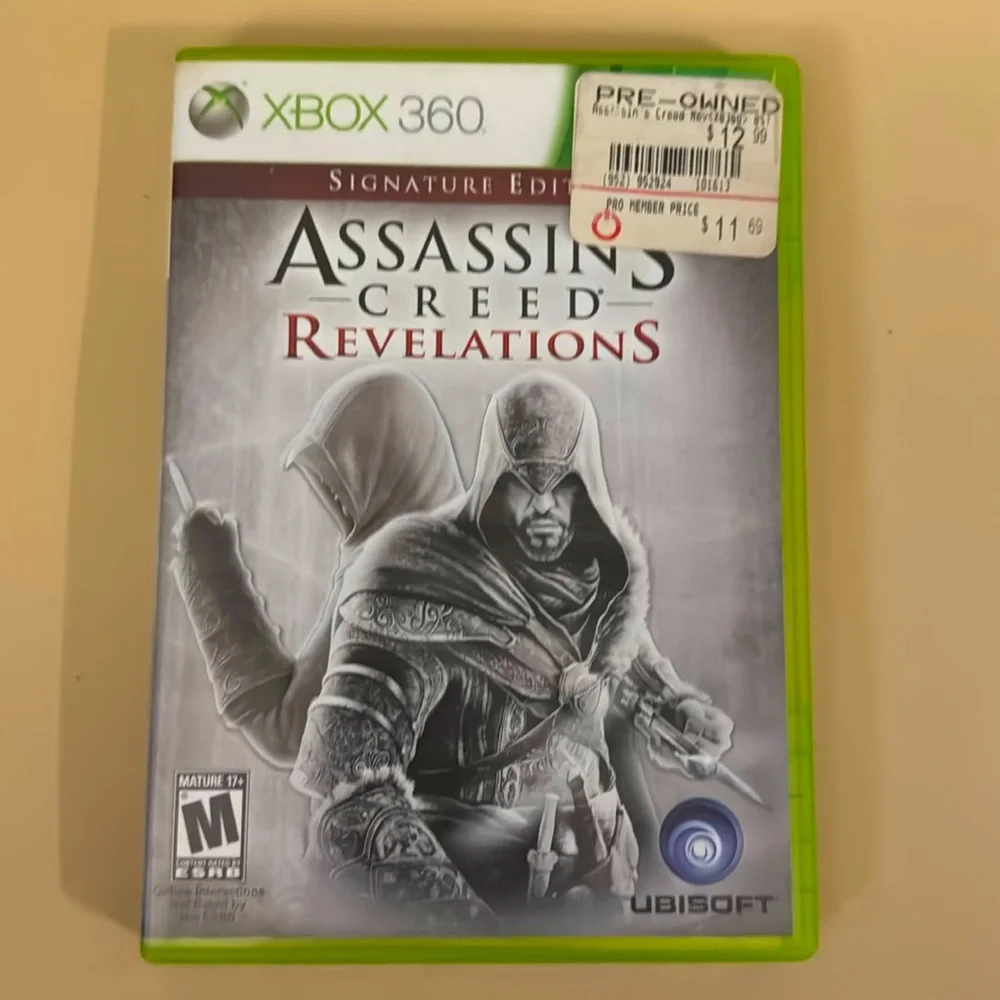 Assassin's Creed: Revelations, Ubisoft (Xbox 360), (Physical) VG+